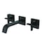 Speakman 3 Hole Wall Mounted Faucet, Matte Black SB-2551-MB - alternate 1